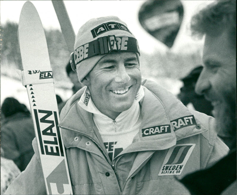 Ingemar Stenmark - Vintage Photograph