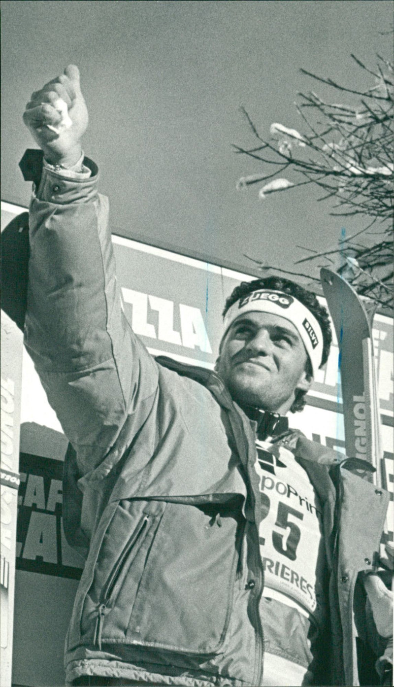 Alberto Tomba - Vintage Photograph