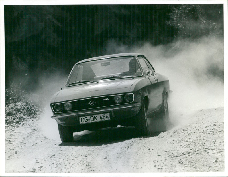 1970 Opel Manta - Vintage Photograph