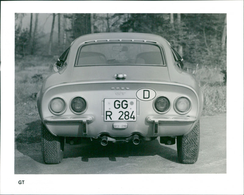 Opel GT - Vintage Photograph