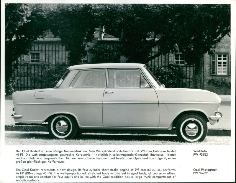 Opel Kadett - Vintage Photograph