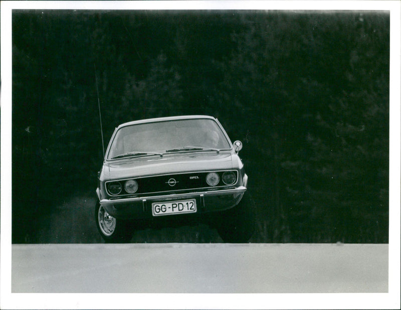 1970 Opel Manta - Vintage Photograph