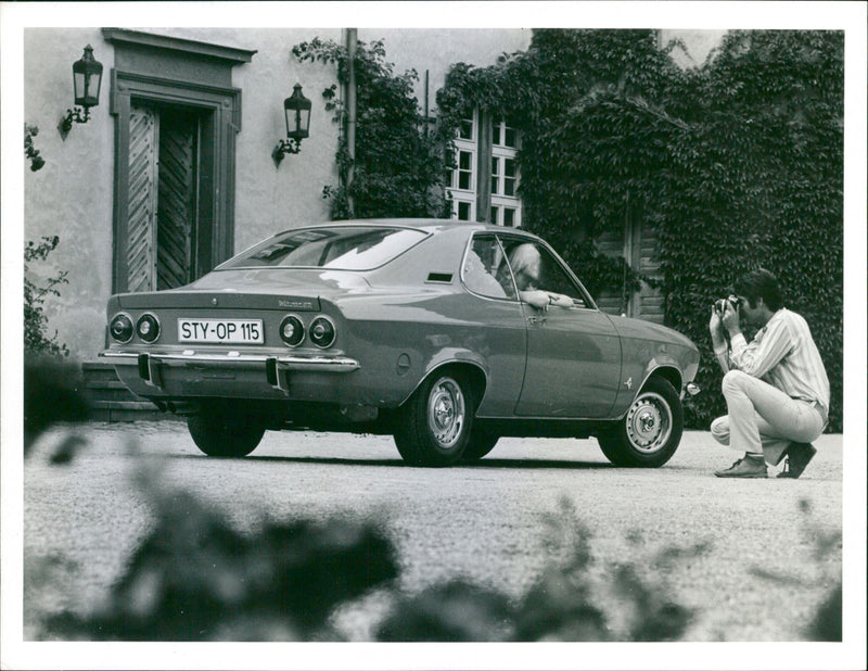 1970 Opel Manta GT - Vintage Photograph