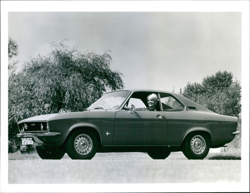 1970 Opel Manta - Vintage Photograph