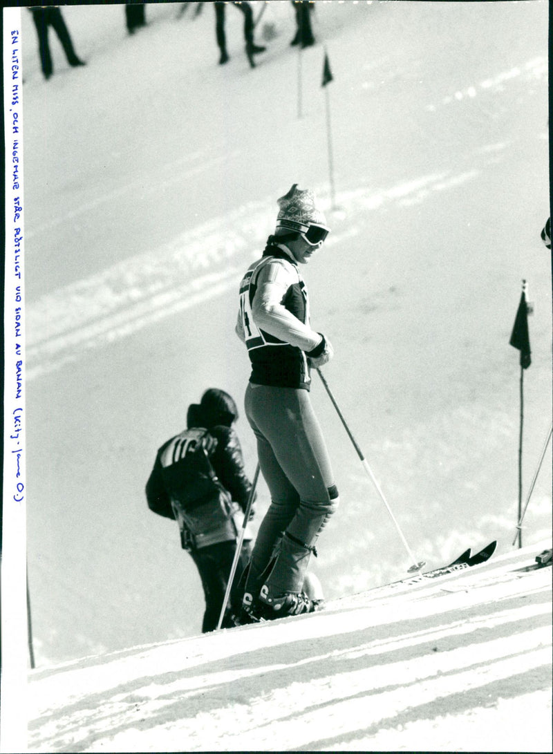 Ingemar Stenmark in Kitzbühel - Vintage Photograph