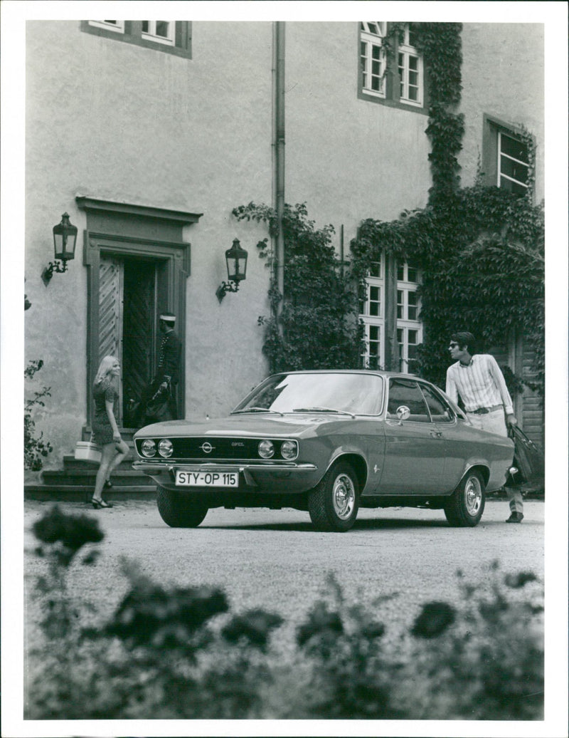 1970 Opel Manta - Vintage Photograph