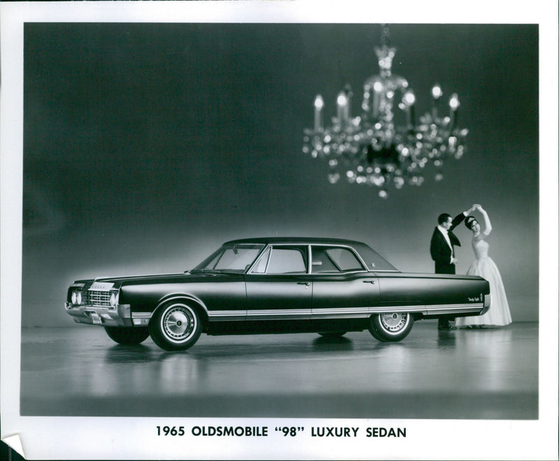 1965 Oldsmobile 98 Luxury Sedan - Vintage Photograph