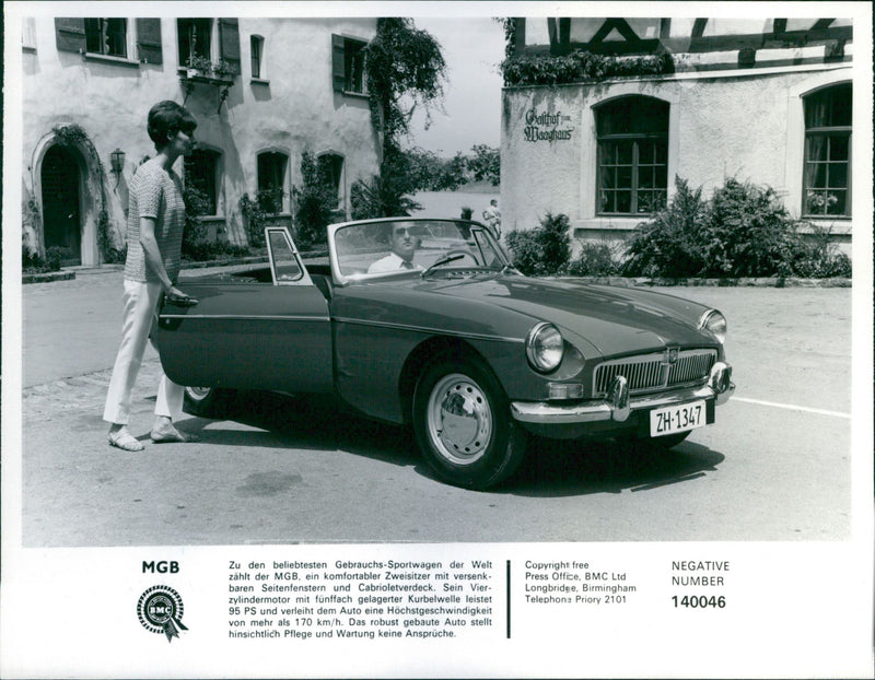 MGB - Vintage Photograph