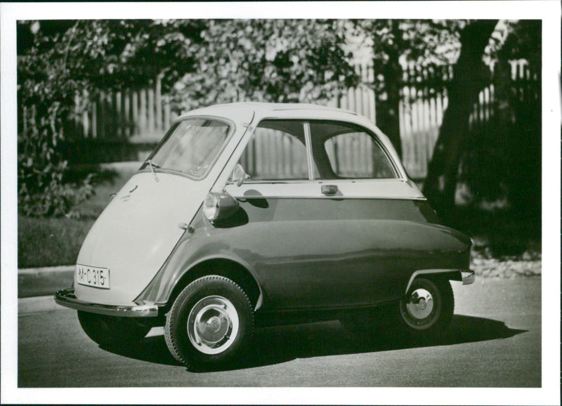 BMW Isetta - Vintage Photograph