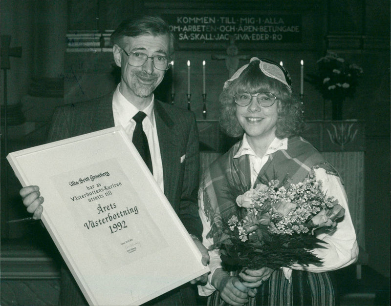 Olof Kleberg & Ulla-Britt Granberg - Vintage Photograph