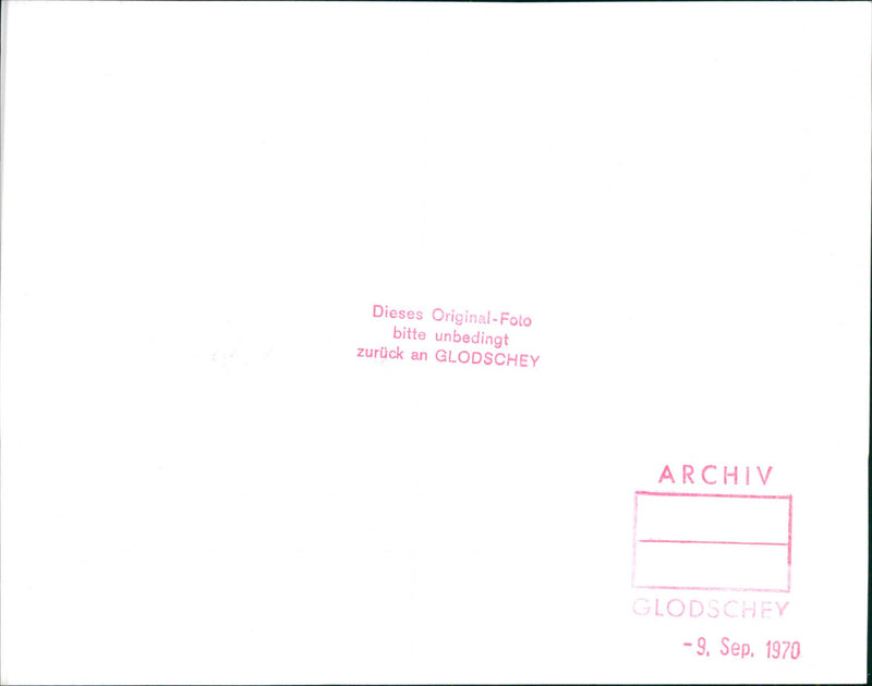 1970 Opel Manta SR - Vintage Photograph