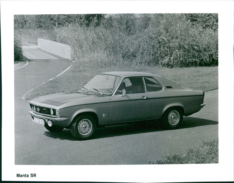 1970 Opel Manta SR - Vintage Photograph