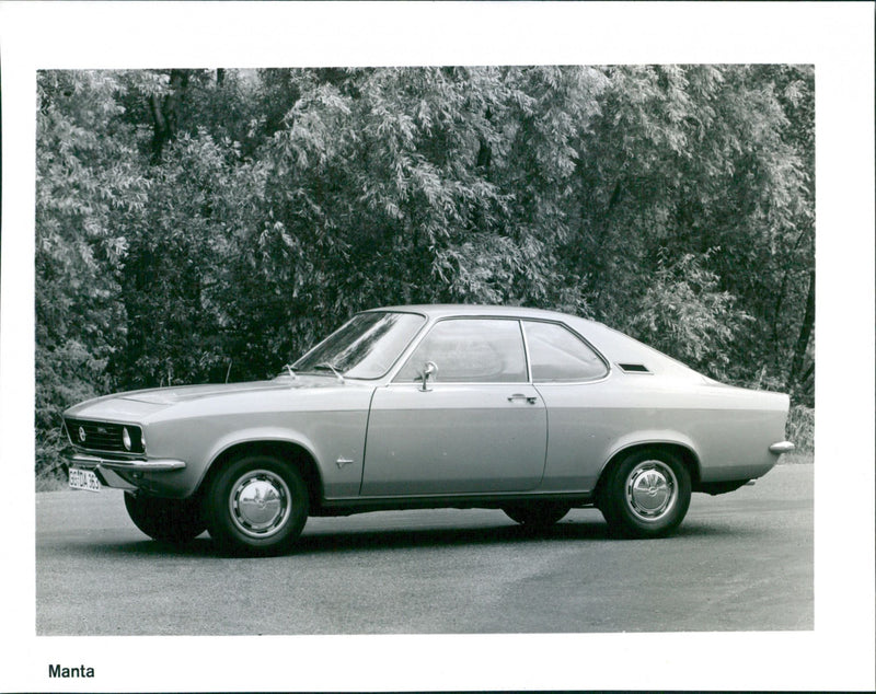 1970 Opel Manta - Vintage Photograph