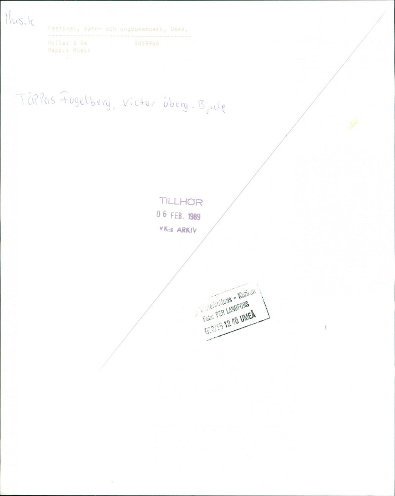 Children and youth music festival - Vintage Photograph