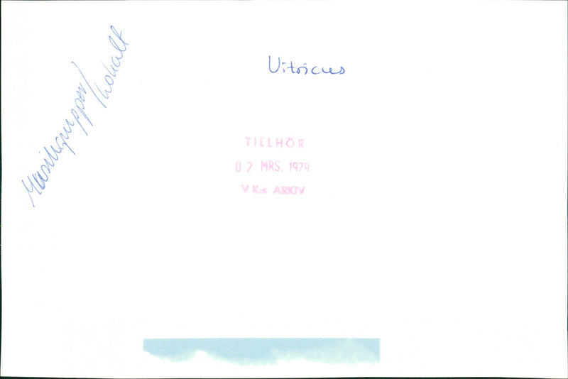 1979 MUSIC LOCAL GROUPS MRS VITICUS THOKALT AWARD - Vintage Photograph