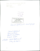 Samuel Björklund's music group - Vintage Photograph