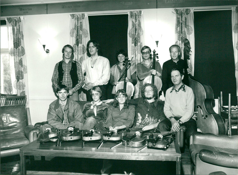 MUSIC GROUPS UMEA SINFONIETTA STRAKENSEMBLEN REGION - Vintage Photograph