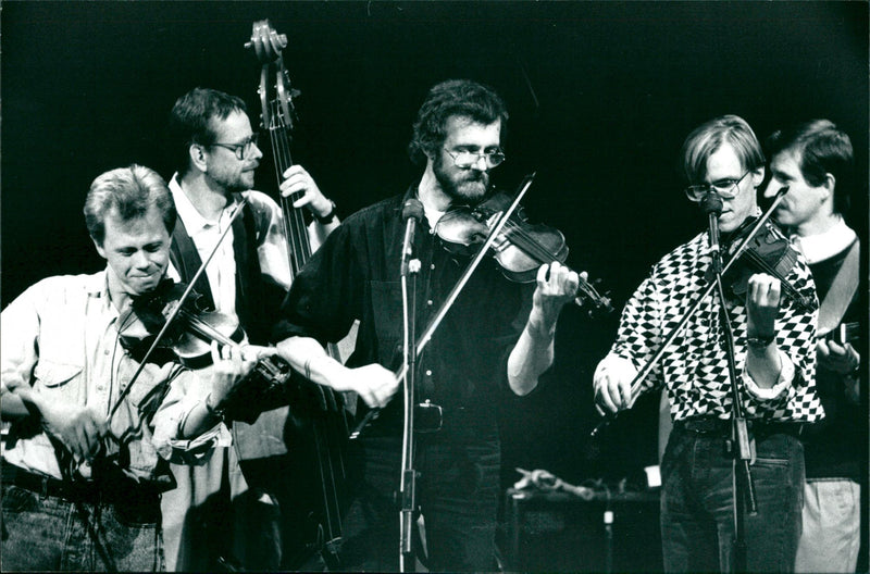 The music group Burträskarna - Vintage Photograph