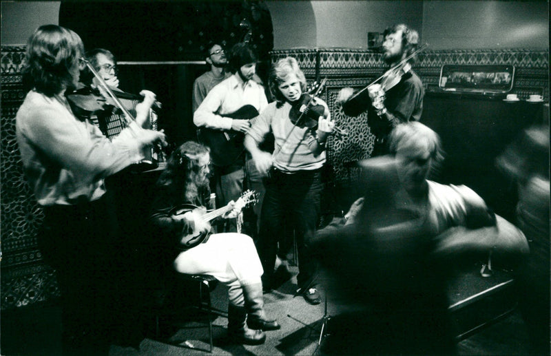 The music group Burträskarna - Vintage Photograph