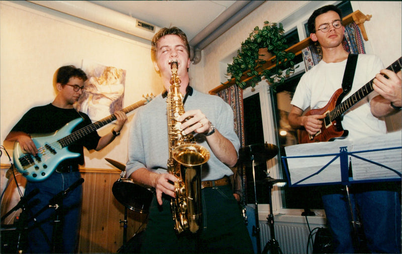 Tinnitus. Björn Westerlund, Richard Lundberg and Anders Högdahl - Vintage Photograph