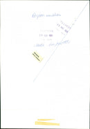 1986 MUSIC GROUPS UMEA SINFONIETTA MRS RKV LINDWALL HARRY CUPHIETTA KLEMEA RECRO - Vintage Photograph