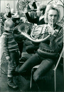 1986 MUSIC GROUPS UMEA SINFONIETTA MRS RKV LINDWALL HARRY CUPHIETTA KLEMEA RECRO - Vintage Photograph