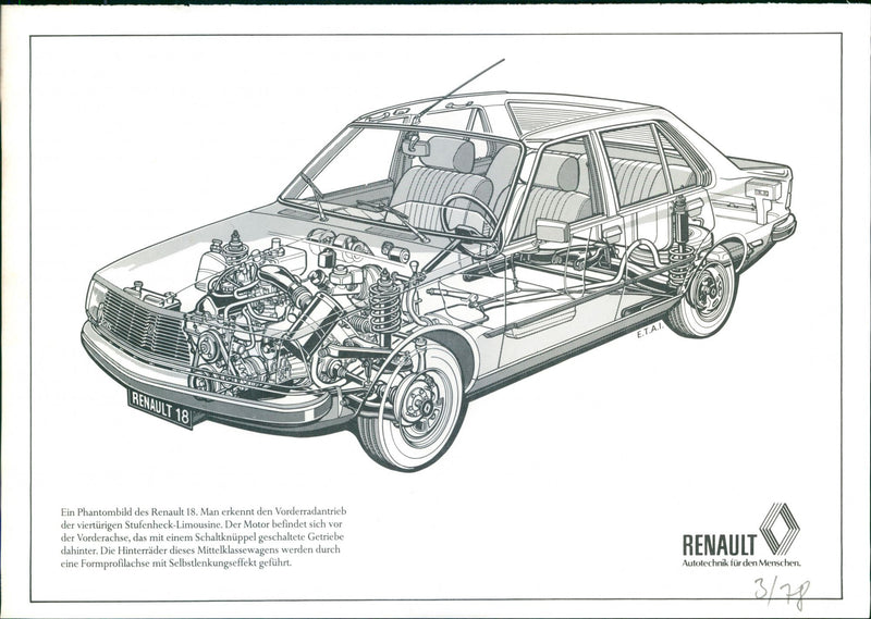 Renault 18 - Vintage Photograph