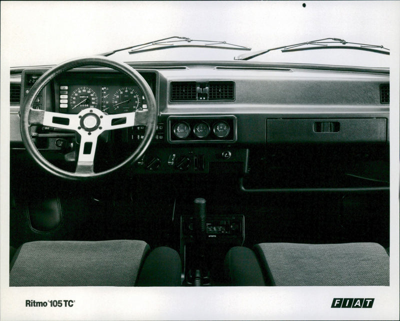 Fiat Ritmo 105 TC - Vintage Photograph