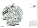 A detailed view of Renault 14 engine. - Vintage Photograph