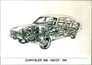 A cross section of Chrysler 160 - 160 GT - 180 - Vintage Photograph
