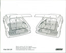 Fiat 128 3p drawings - Vintage Photograph