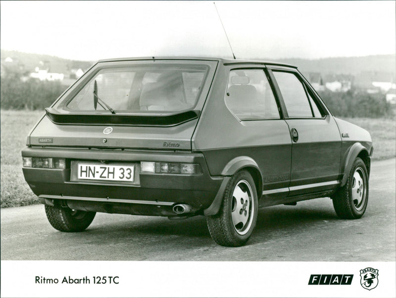 Fiat Ritmo 125 TC Abarth - Vintage Photograph