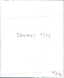 Renault 12 TS - Vintage Photograph