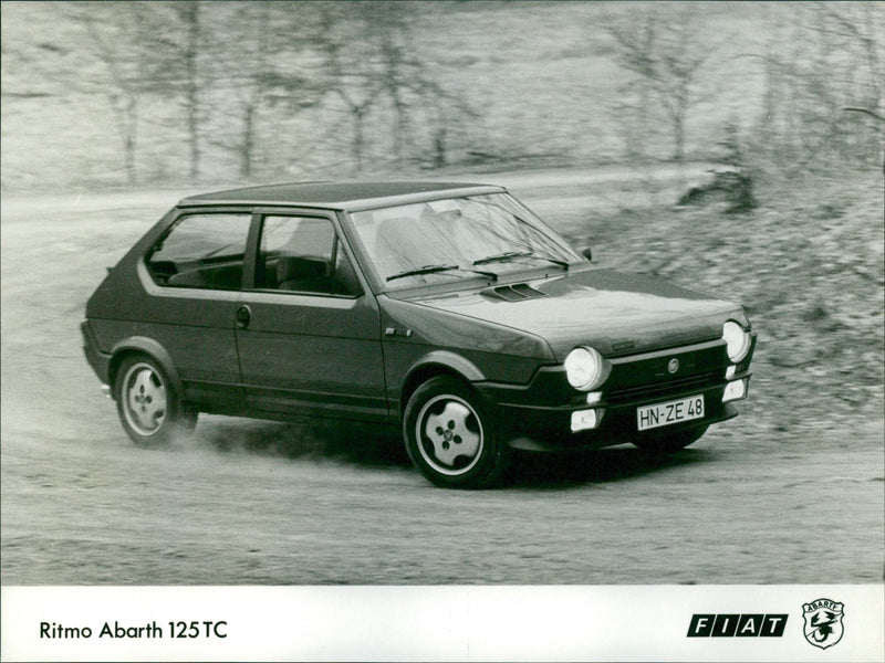 Fiat Ritmo Abarth 125TC - Vintage Photograph