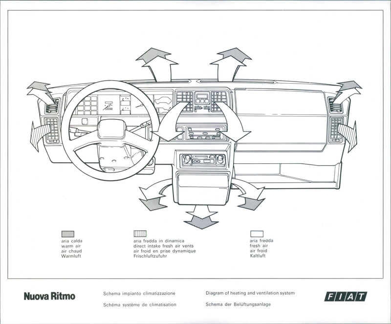 A detailed view of heating and ventilation system - Vintage Photograph