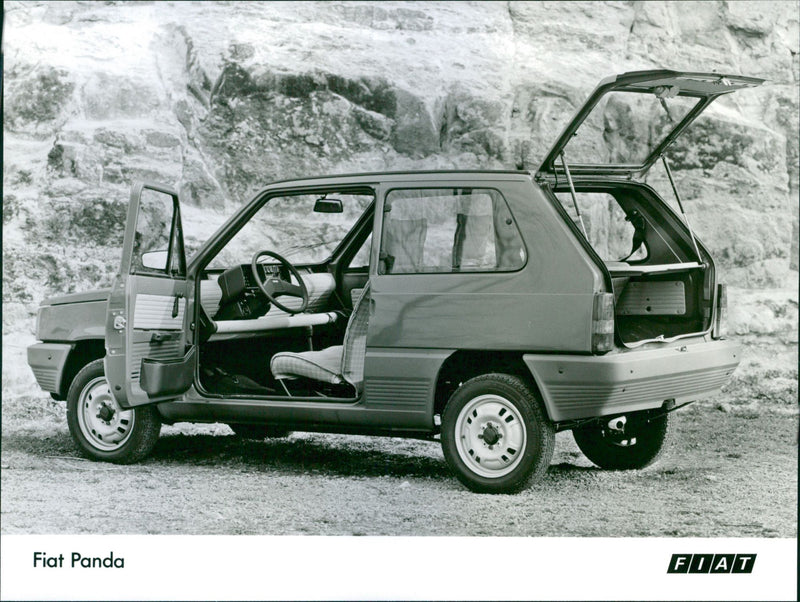 Fiat Panda - Vintage Photograph