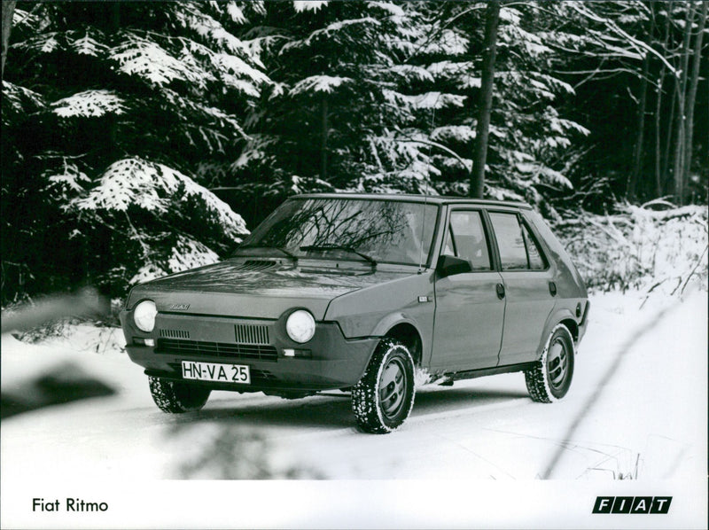 Fiat Ritmo - Vintage Photograph