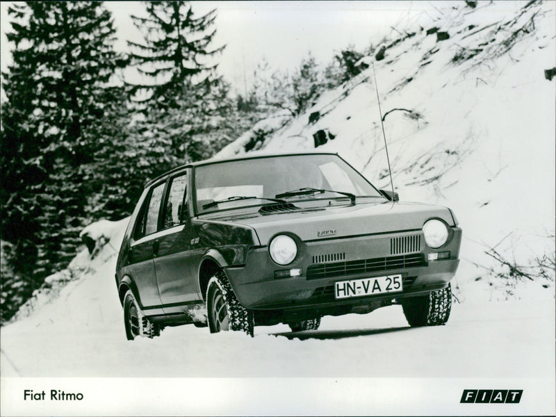 Fiat Ritmo - Vintage Photograph