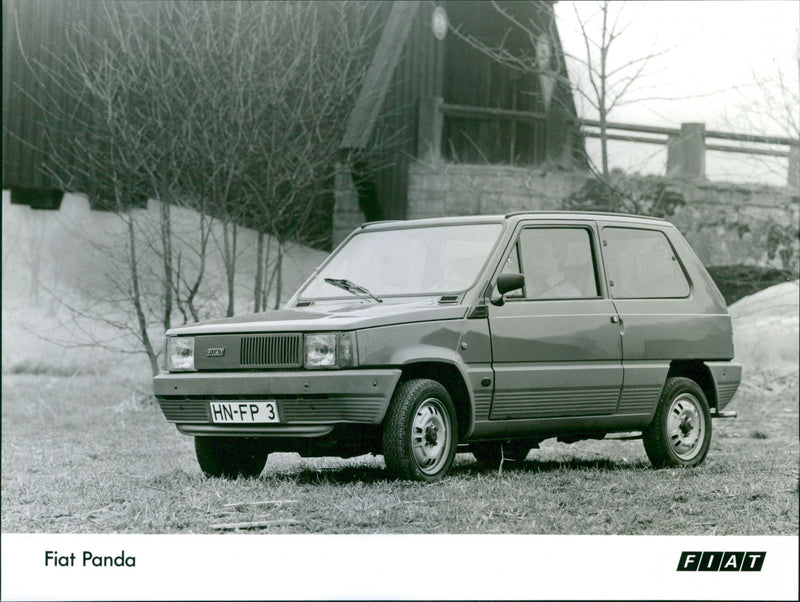 Fiat Panda - Vintage Photograph