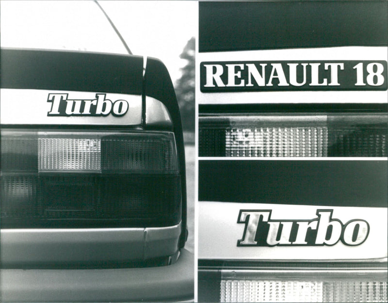 Renault 18 Turbo - Vintage Photograph