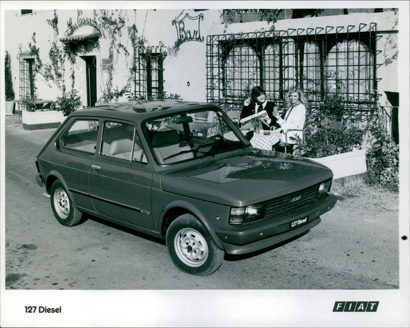 Fiat 127 Diesel - Vintage Photograph