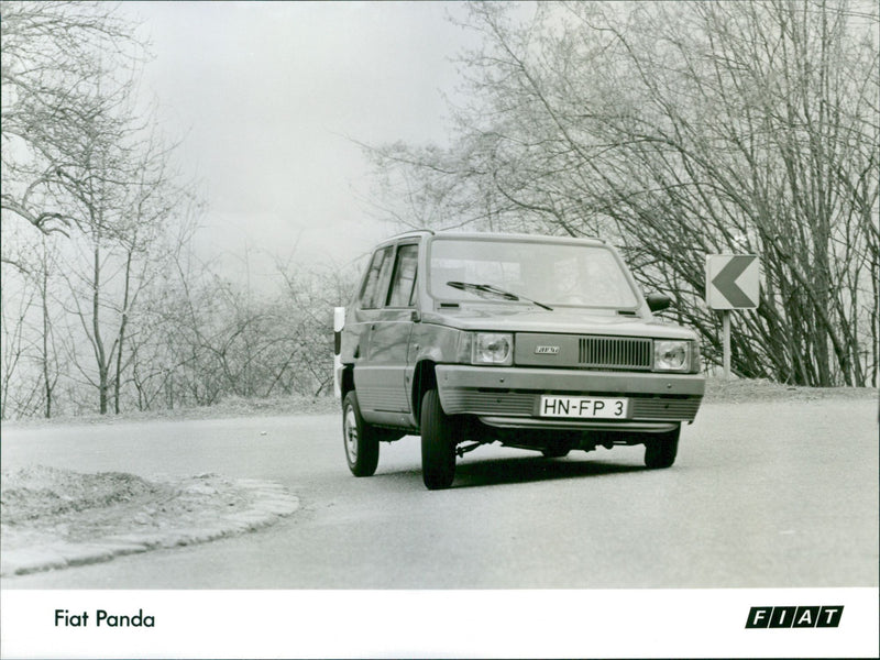 Fiat Panda - Vintage Photograph