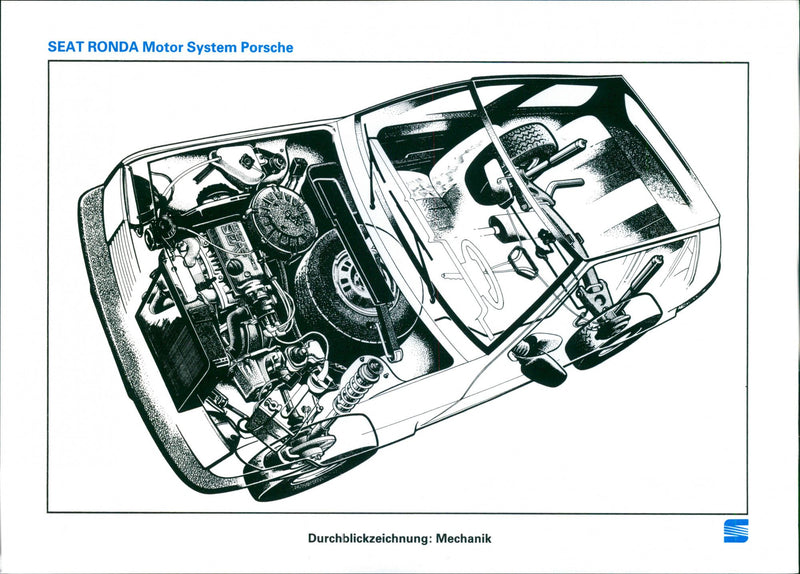 Seat Ronda - Vintage Photograph