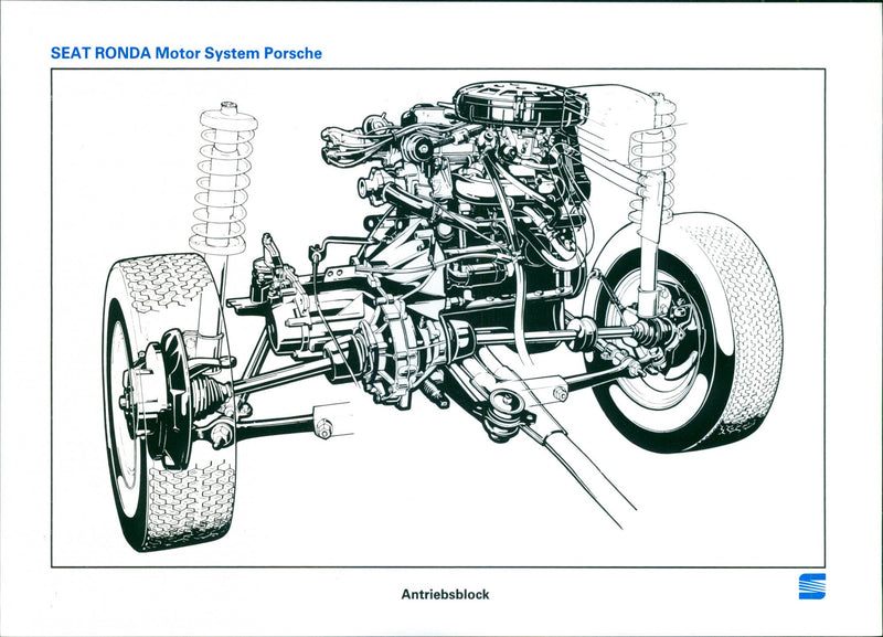 Seat Ronda - Vintage Photograph