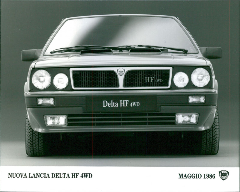 1986 Lancia Delta HF 4WD - Vintage Photograph