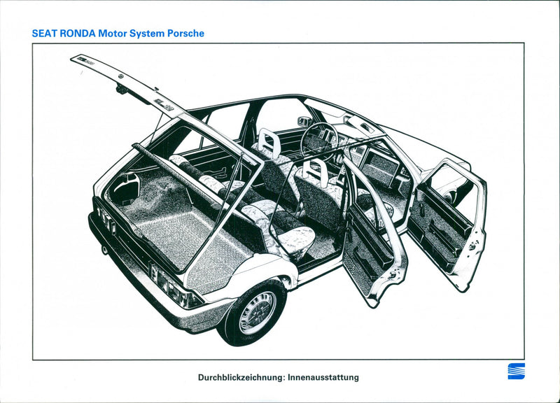 Seat Ronda - Vintage Photograph