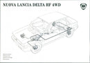 Lancia Delta HF 4WD's braking system - Vintage Photograph