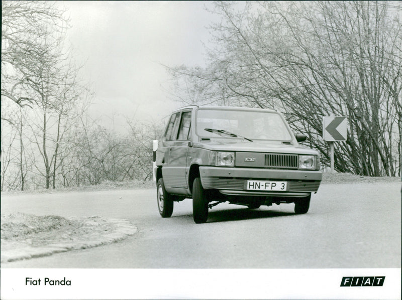 Fiat Panda - Vintage Photograph