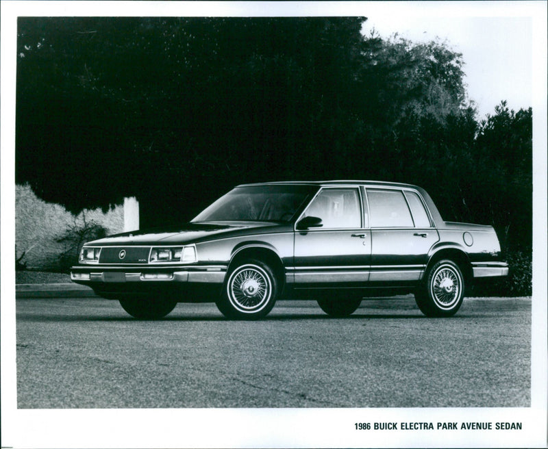 1986 Buick Electra Park Avenue Sedan - Vintage Photograph