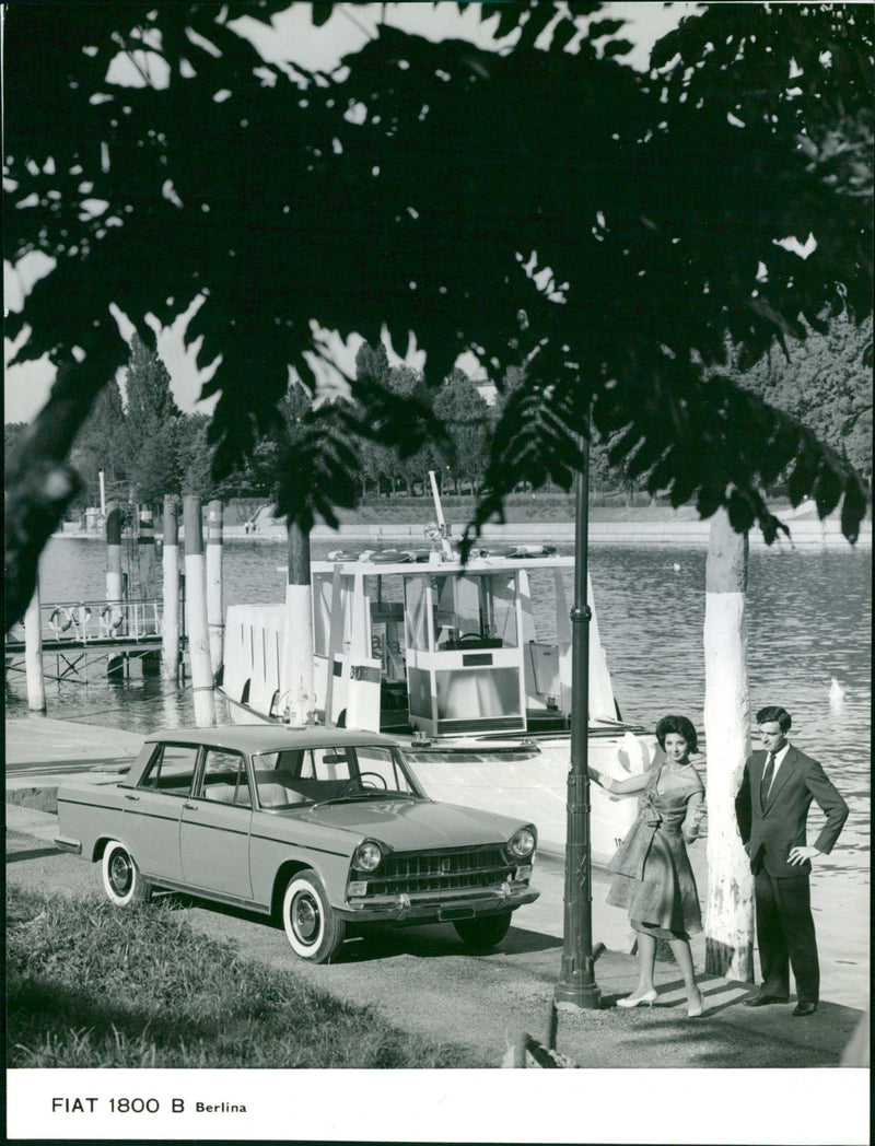 Fiat 1800 B Berlina - Vintage Photograph